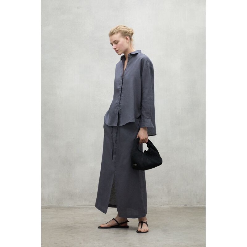 ECOALF DARIAALF LINEN SHIRT WOMAN Storm/Grey
