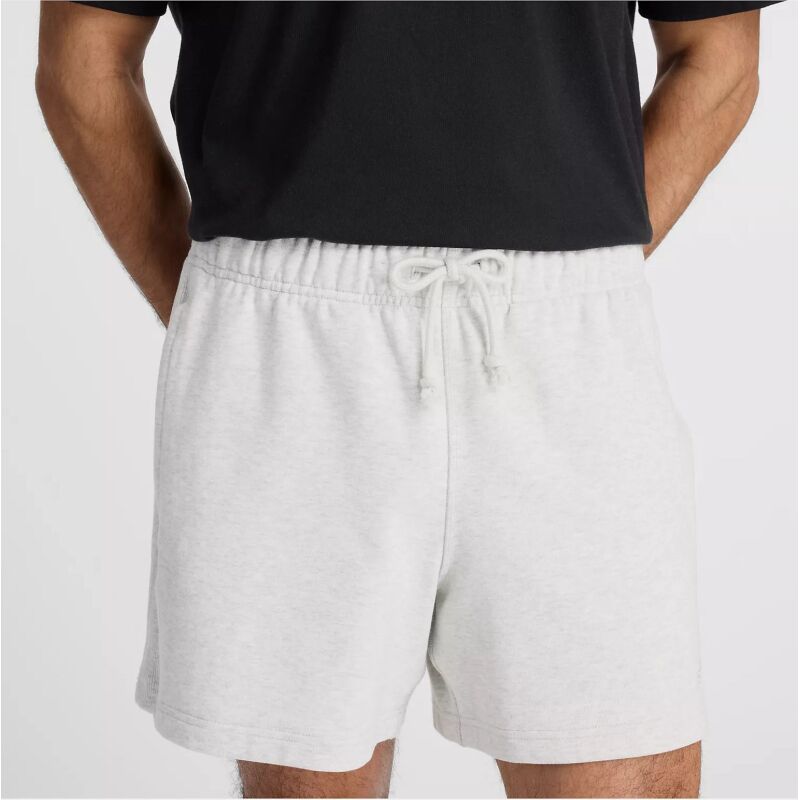New Balance Athletics French Terry Short 5 Ash Heather