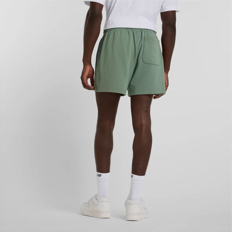 New Balance Athletics French Terry Short 5 Dark Juniper
