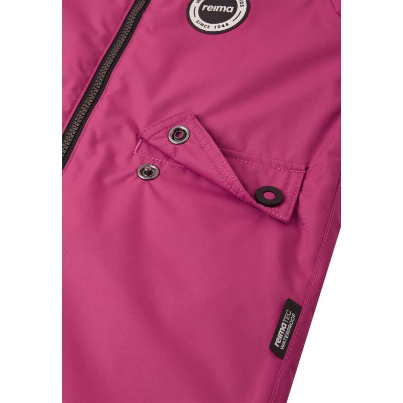 REIMA Marte Mid 5100115A waterproof insulated outdoor jumpsuit Rosy Berry