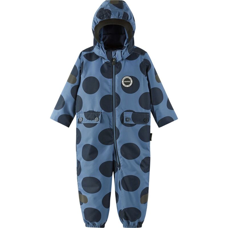 REIMA Marte Mid 5100115B waterproof insulated outdoor jumpsuit Blue Ocean