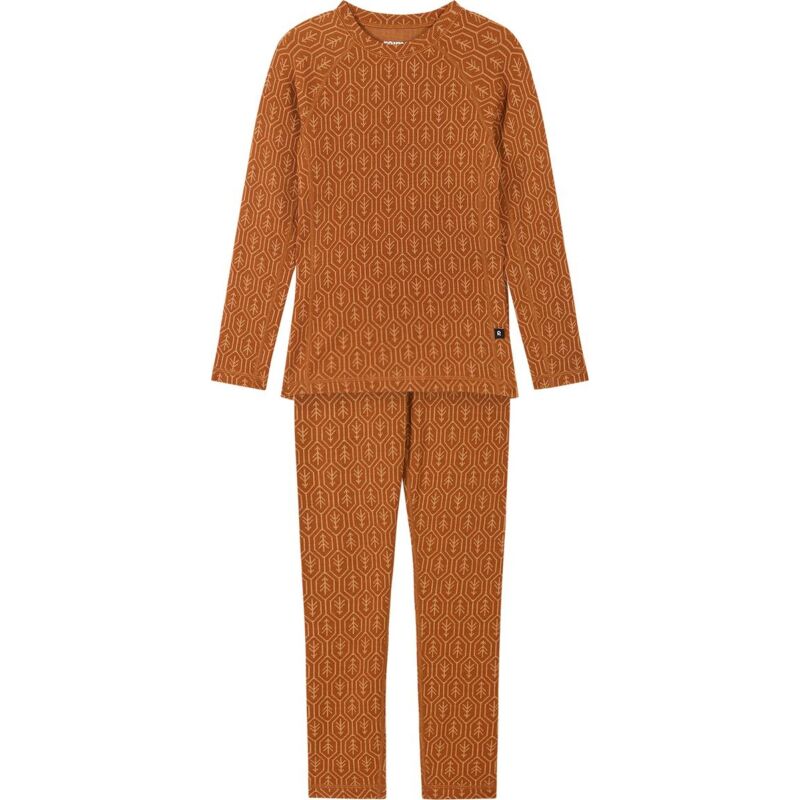 REIMA Wool Base Layer Set Taival 5200032A Cinnamon brown 1491