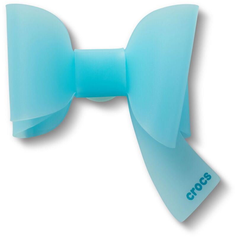 Crocs™ Jibbitz Blue Asymmetrical Bow 