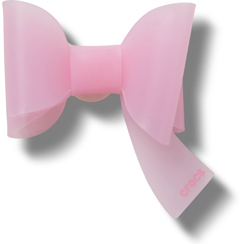 Crocs™ Jibbitz Pink Asymmetrical Bow 