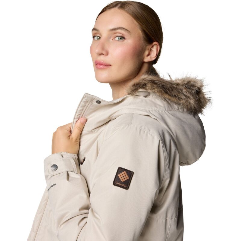 Columbia Suttle Mountain Long Insulated Jacket Women's Dark Stone