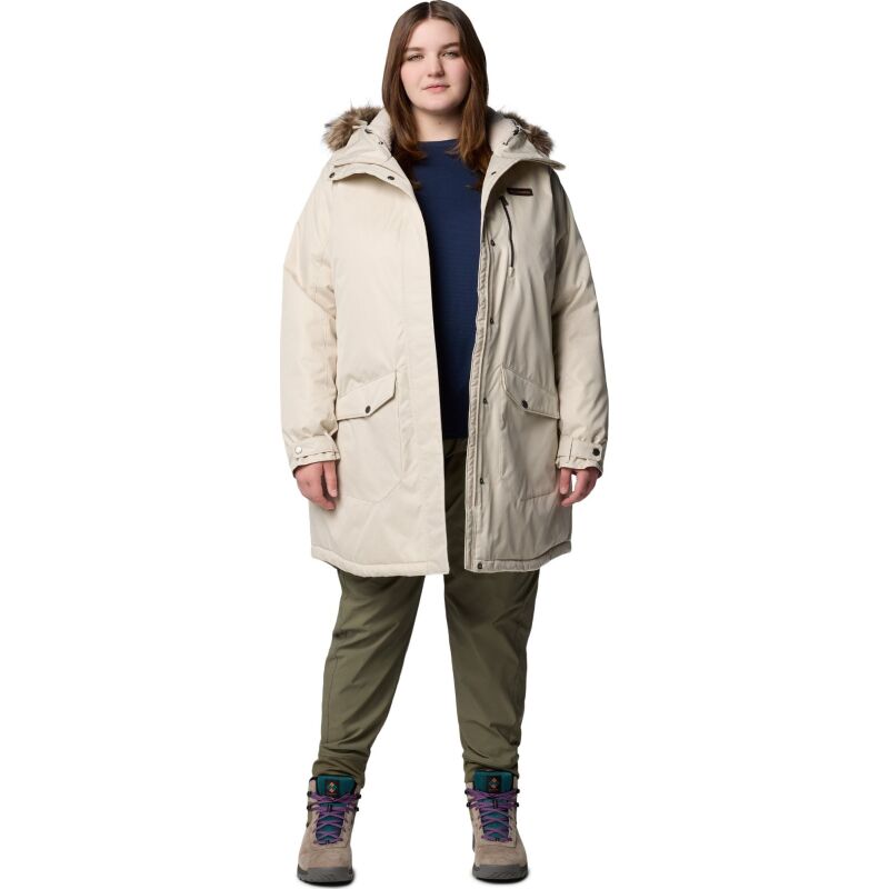 Columbia SUTTLE MOUNTAIN LONG INS JAKET WOMEN'S Dark Stone