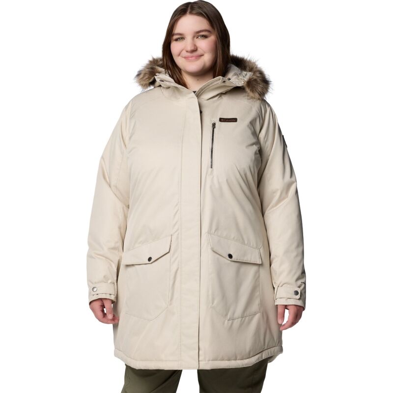 Columbia SUTTLE MOUNTAIN LONG INS JAKET WOMEN'S Dark Stone