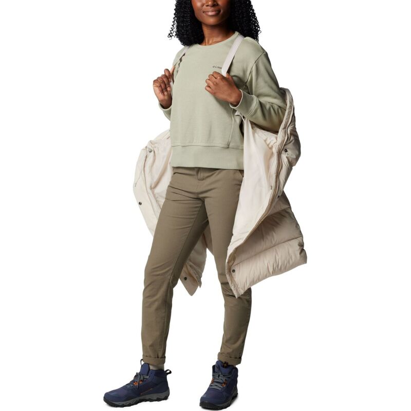 Columbia Boundless Days Long Down Women's Dark Stone