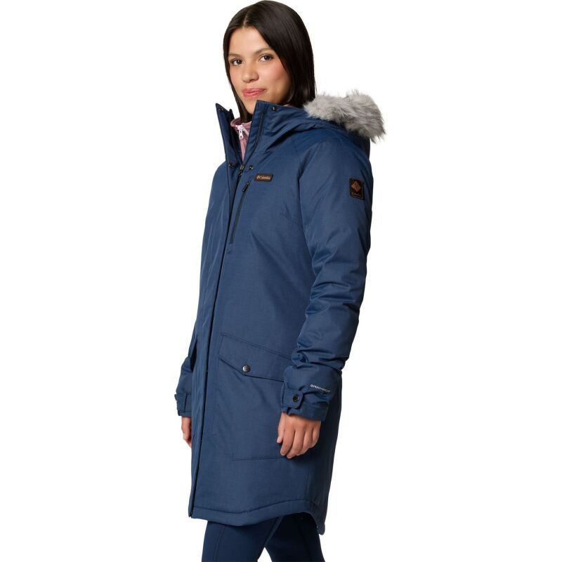 Columbia Suttle Mountain Long Insulated Jacket Collegiate Navy
