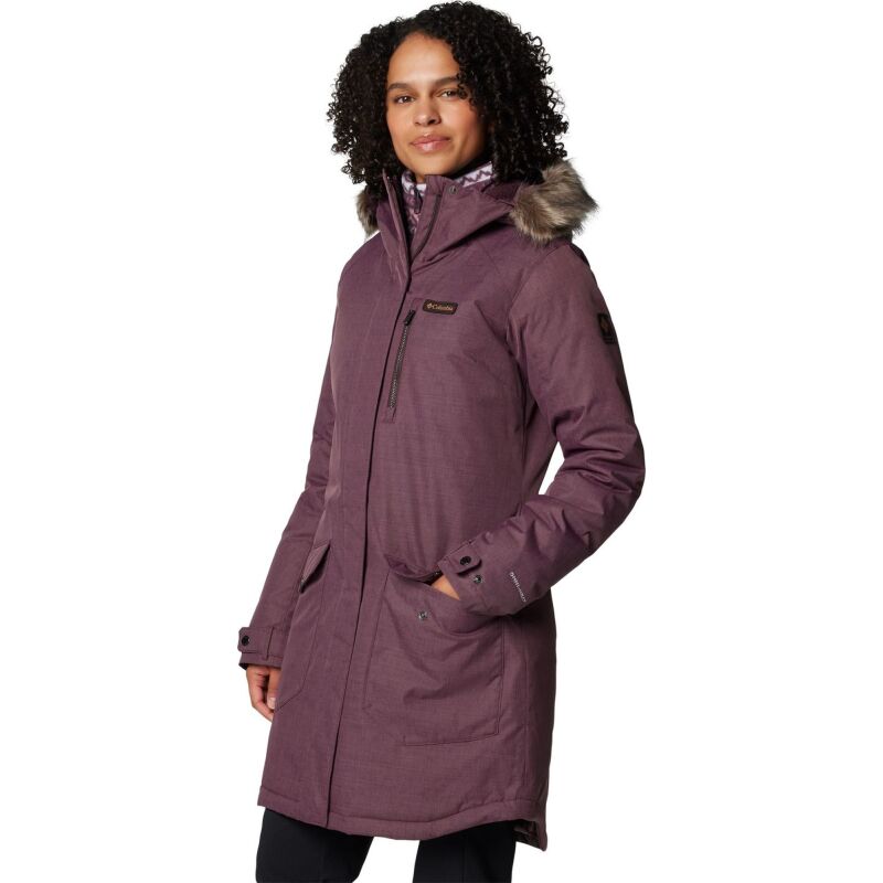 Columbia Suttle Mountain Long Insulated Jacket Women's Moonvista