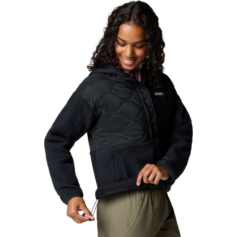 Columbia CLOUD POINT HOODED FLEECE Black