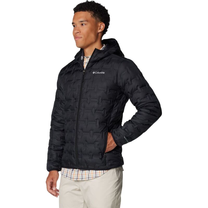 Columbia DELTA RIDGE II DOWN HOODED JACKET Black