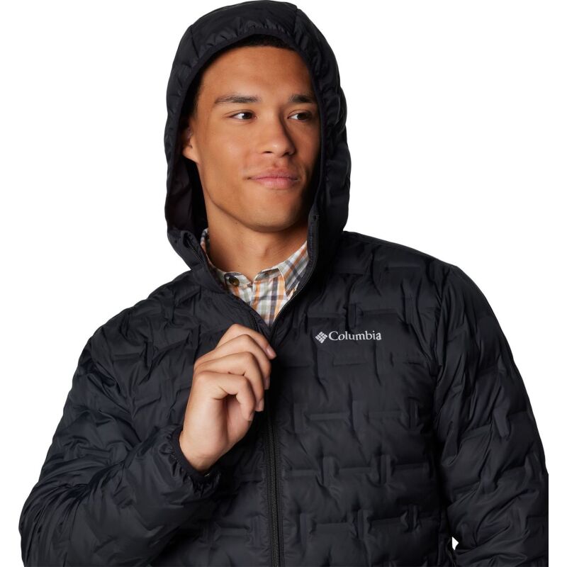 Columbia DELTA RIDGE II DOWN HOODED JACKET Black