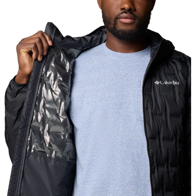 Columbia DELTA RIDGE II DOWN HOODED JACKET Black
