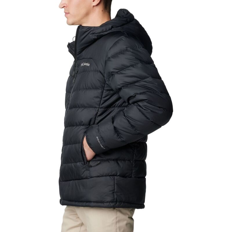 Columbia AUTUMN PARK II DOWN HOODED JACKET Black