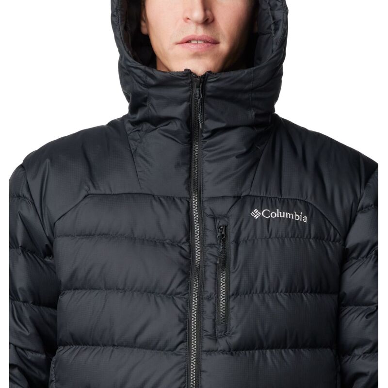 Columbia AUTUMN PARK II DOWN HOODED JACKET Black