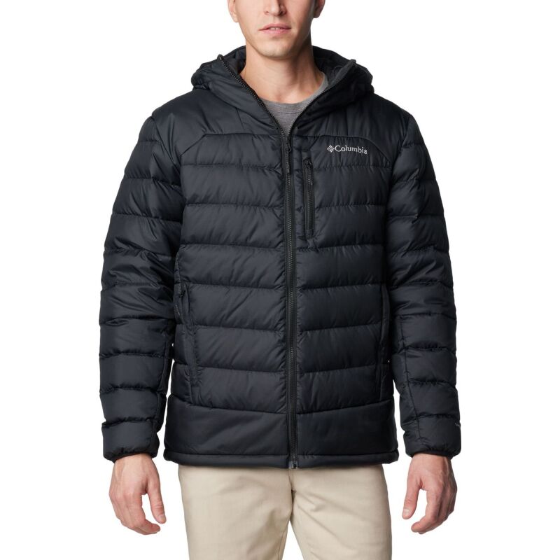 Columbia AUTUMN PARK II DOWN HOODED JACKET Black