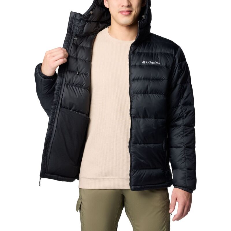 Columbia BUCK BUTTE II INSULATED HOODED JACKET MEN'S Black
