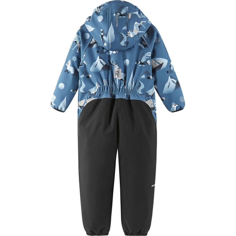 REIMA Toddlers' Softshell Overall Mjosa 5100006D Blue Ocean