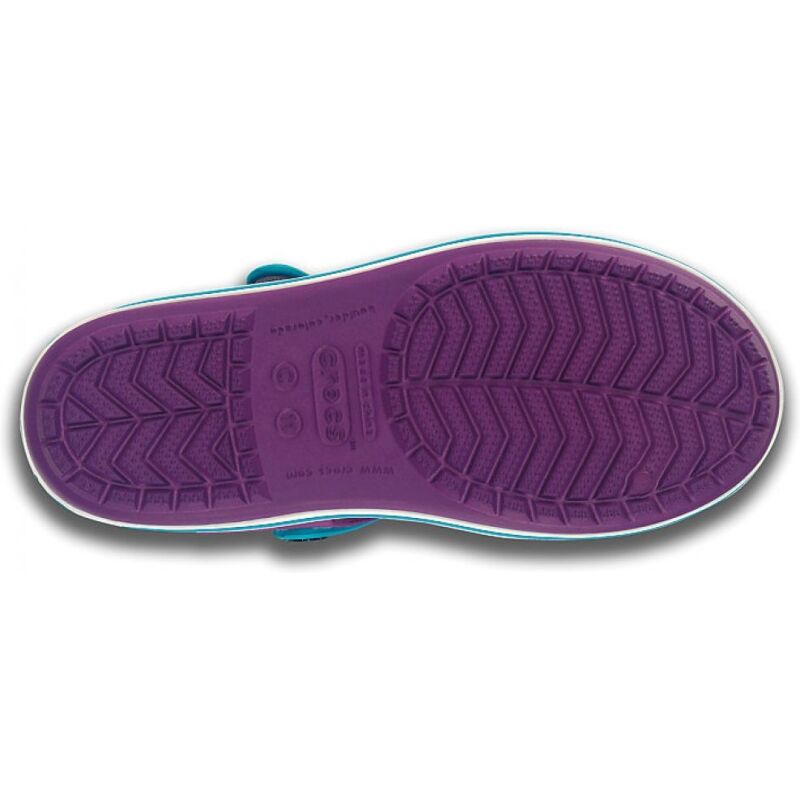 Crocs™ Kids' Crocband Sandal Dahlia/Aqua