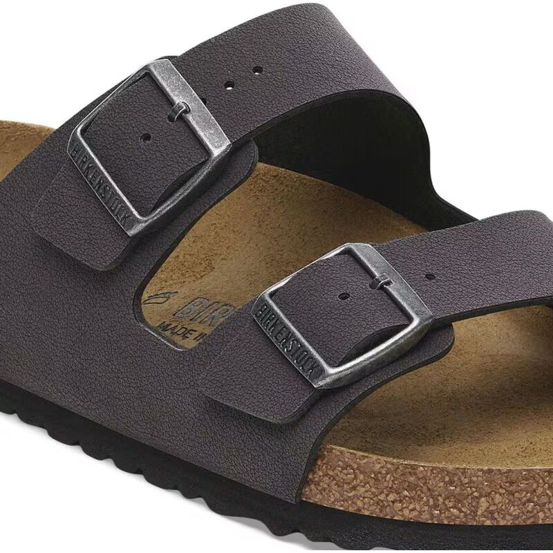 Birkenstock Arizona Birko-Flor Velvet Gray