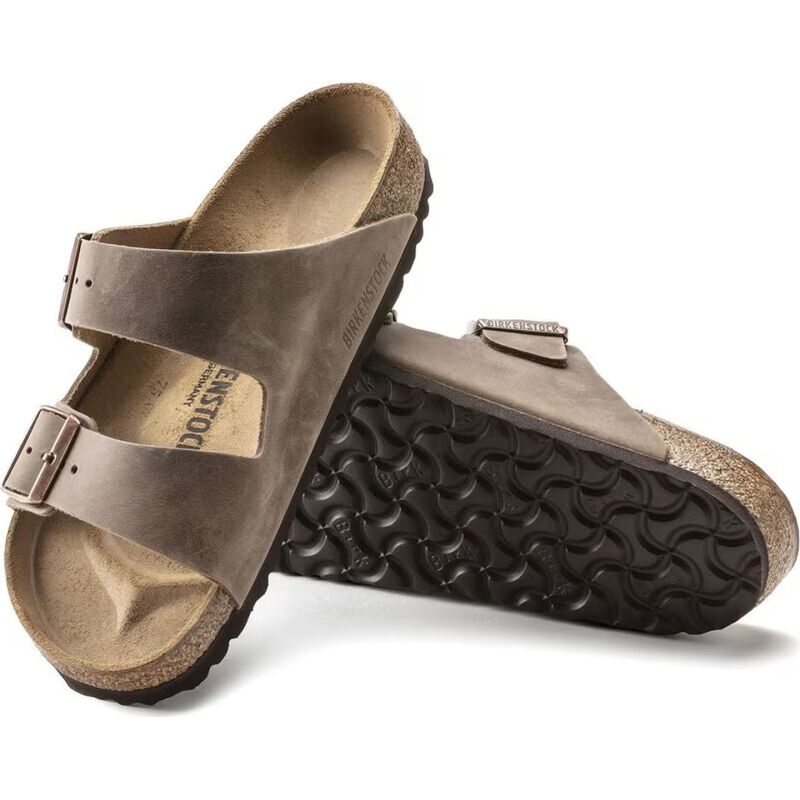 Birkenstock Arizona Natural Leather Oiled Tabacco Brown