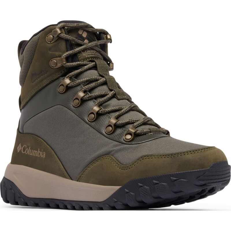 Columbia Burnsider Omni-Heat Infinity Men's Deep Olive/Tangy Orange