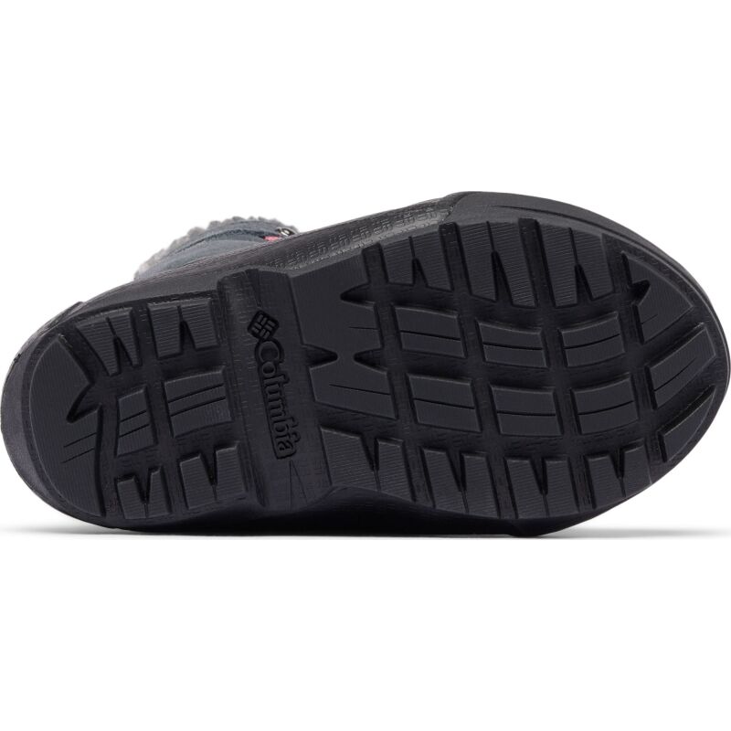 Columbia Powderbug Alpine Waterproof Kid's Graphite/Pink Haze