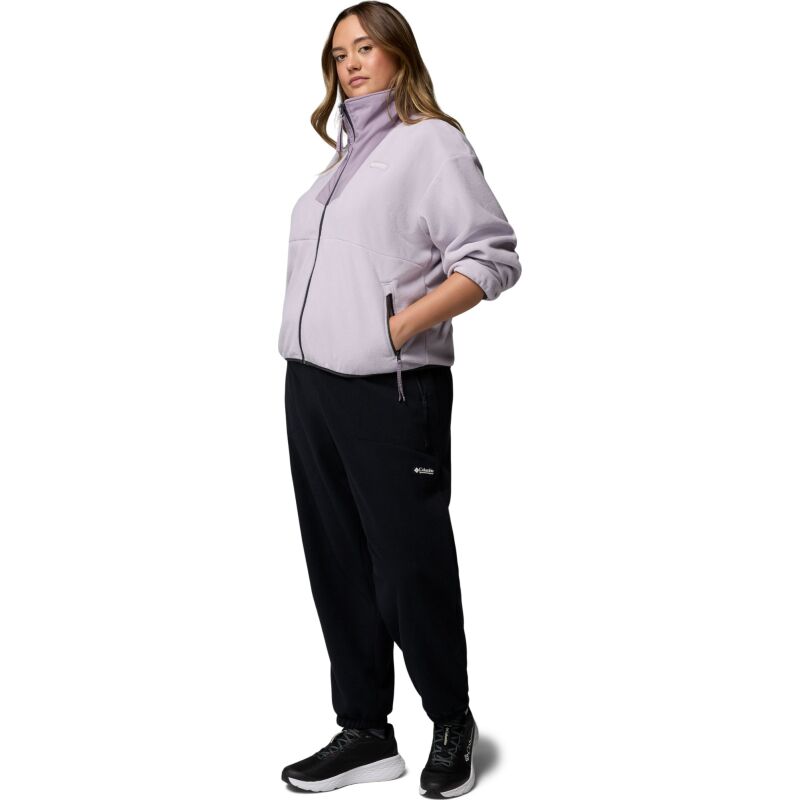 Columbia Sequoia Grove Full Zip Fleece Women's Lavender Pearl/Shale Purple