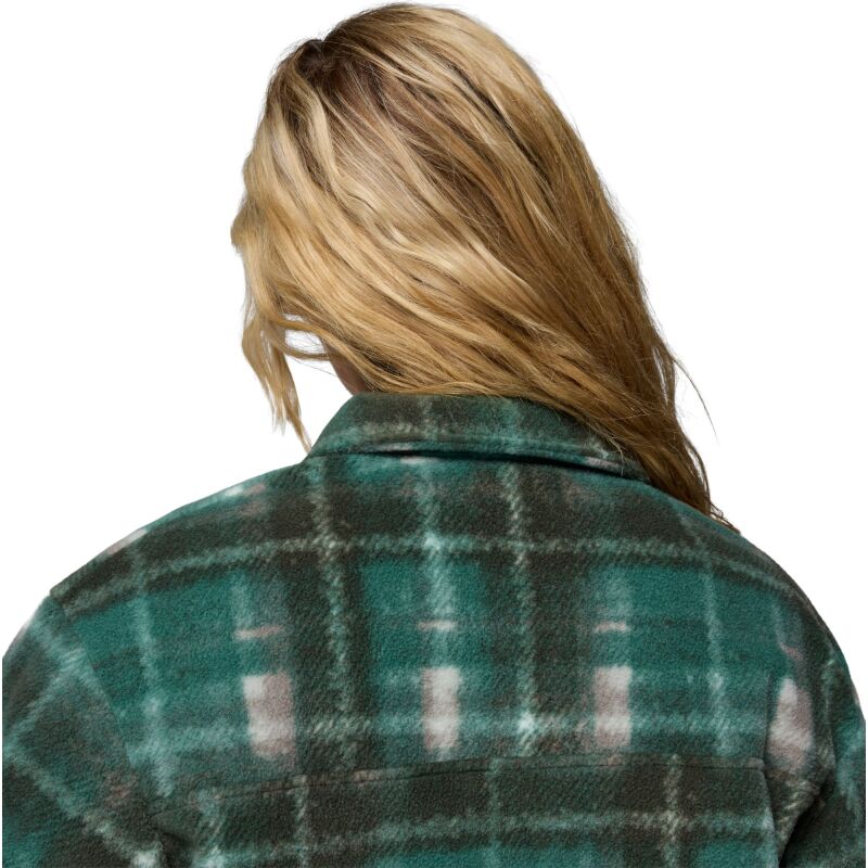Columbia BENTON SPRINGS SHIRT JACKET II Rain Forest Omblur
