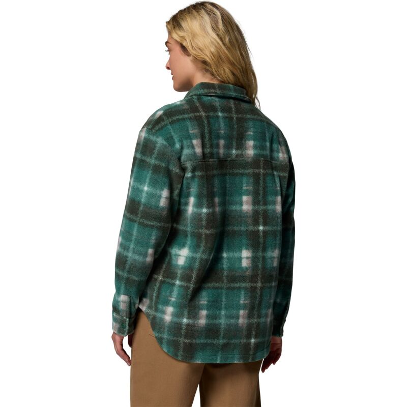 Columbia BENTON SPRINGS SHIRT JACKET II Rain Forest Omblur