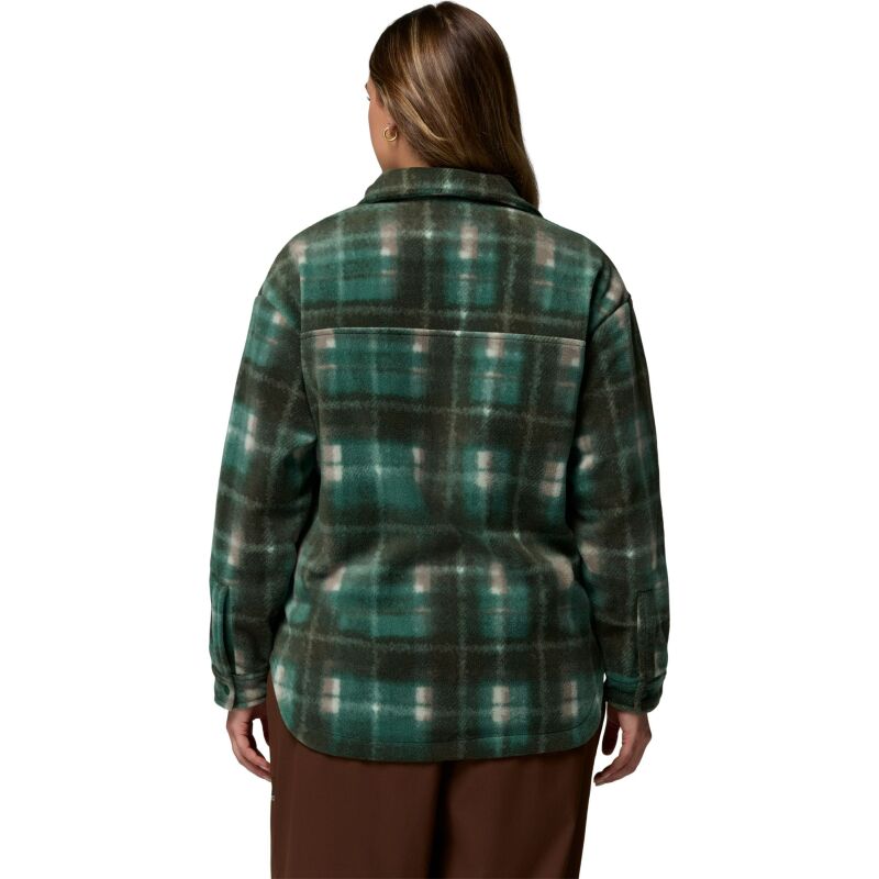 Columbia BENTON SPRINGS SHIRT JACKET II Rain Forest Omblur