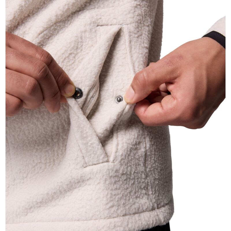 Columbia Jasper Ridge Pebbled Full Zip Fleece Men's Dark Stone/Black