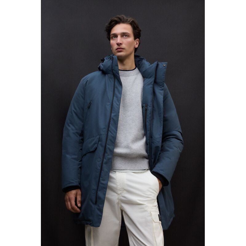 ECOALF New Iceberg Jacket Men's Steel Blue