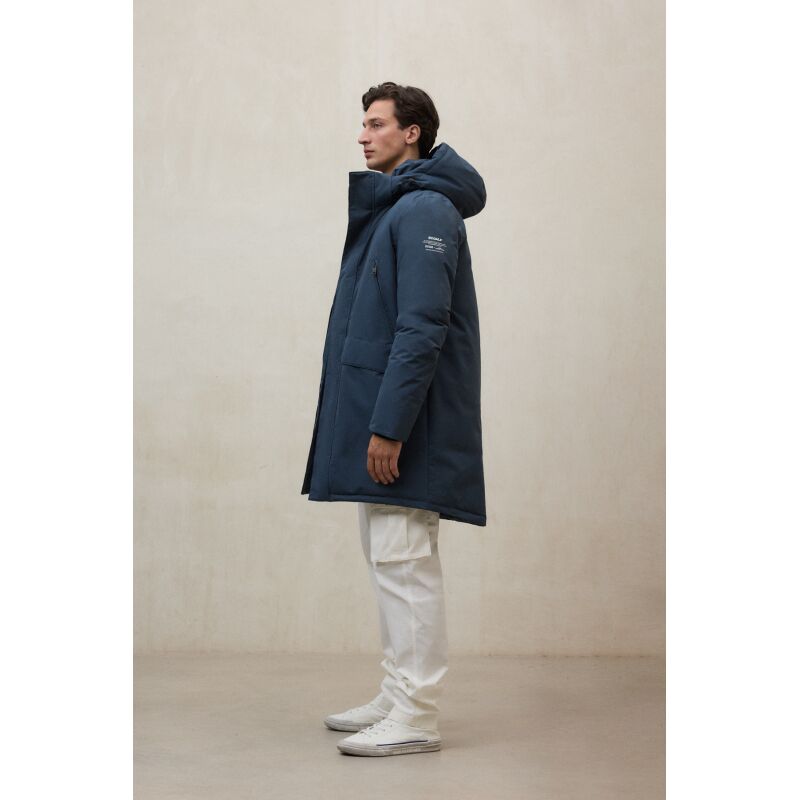 ECOALF New Iceberg Jacket Men's Steel Blue