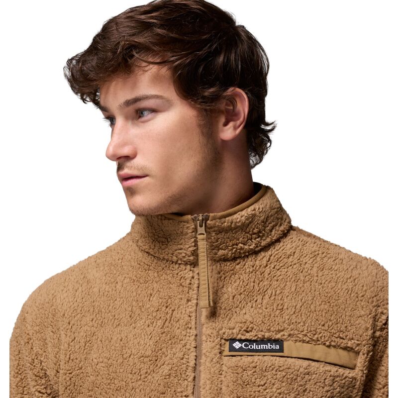Columbia Rugged Ridge High Pile Full Zip Men's Delta