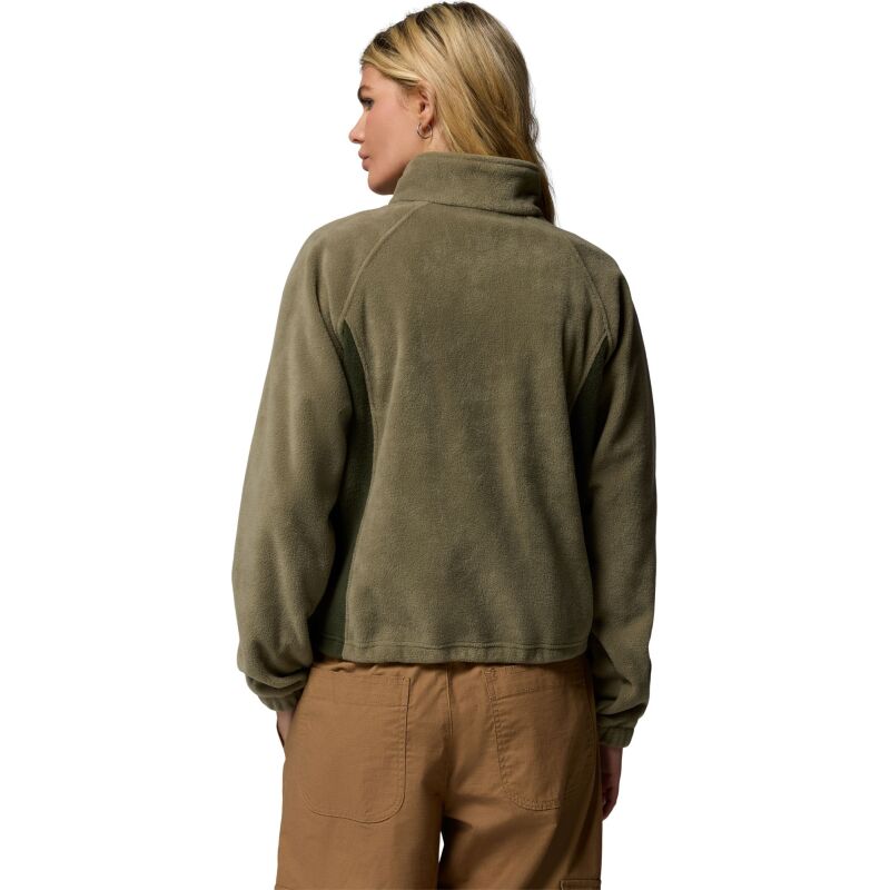 Columbia Benton Springs Relaxed Full Zip Women's Stone Green