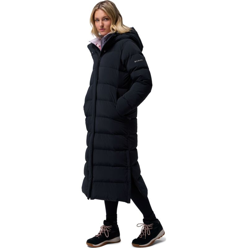 Columbia Amaze Puff Long Hooded Jacket Women's Black
