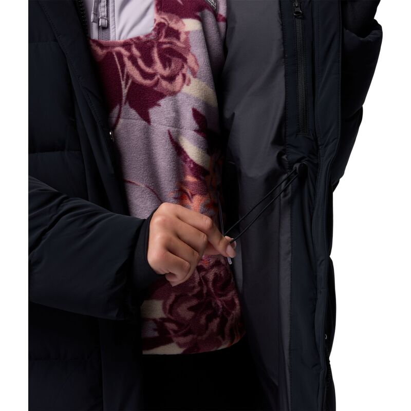 Columbia Amaze Puff Long Hooded Jacket Women's Black