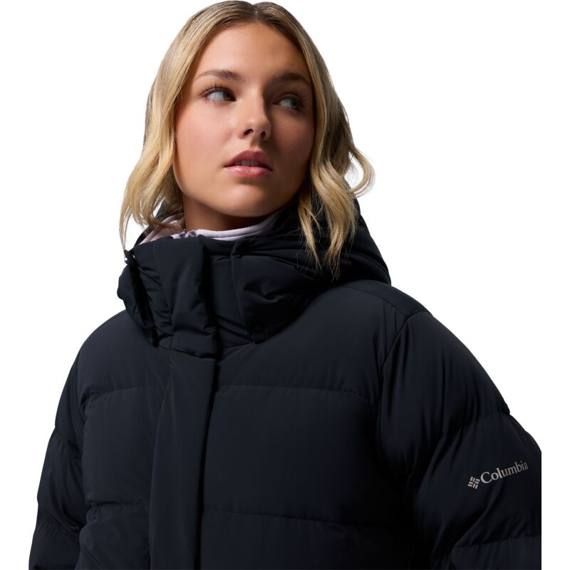 Columbia Amaze Puff Long Hooded Jacket Women's Black