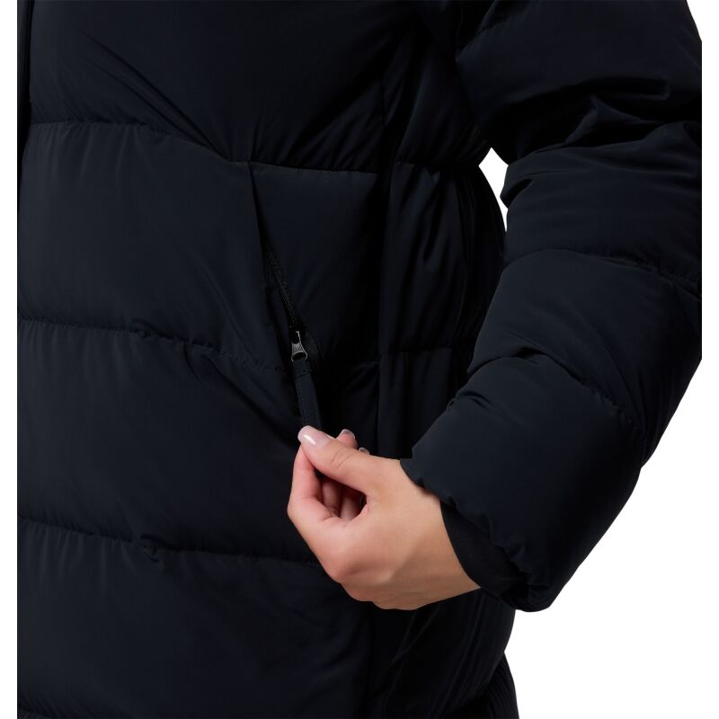 Columbia Amaze Puff Long Hooded Jacket Women's Black