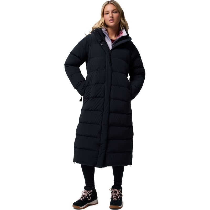 Columbia Amaze Puff Long Hooded Jacket Women's Black