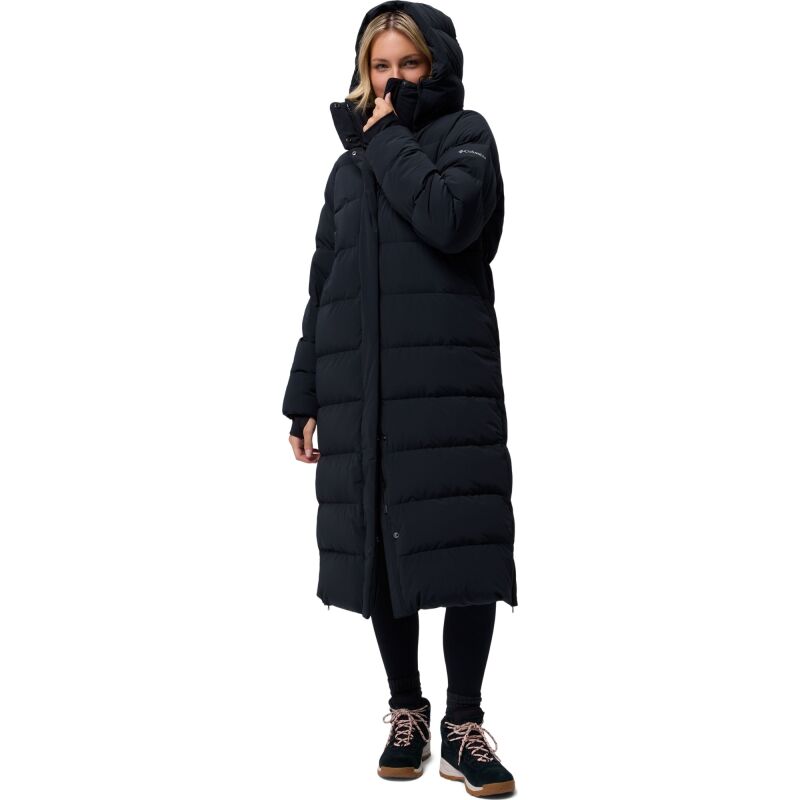 Columbia Amaze Puff Long Hooded Jacket Women's Black