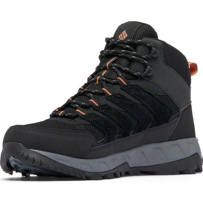 Columbia Strata Trail Mid WP Men's Black/Owl