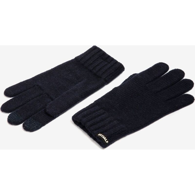 ECOALF Wool Gloves Deep Navy