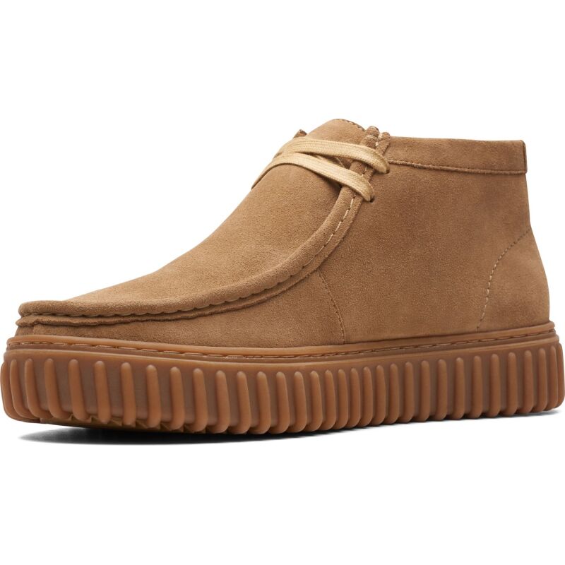 Clarks Torhill Hi Men's 5232 Dark Sand Suede