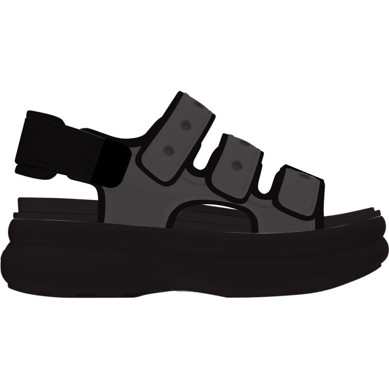 Crocs™ Soho Frosted Sport Sandal Women's Black