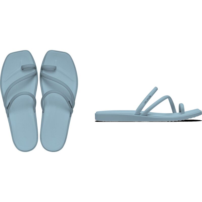 Crocs™ Miami Jelly Toe Loop Sandal Women's Sky Blue Jelly