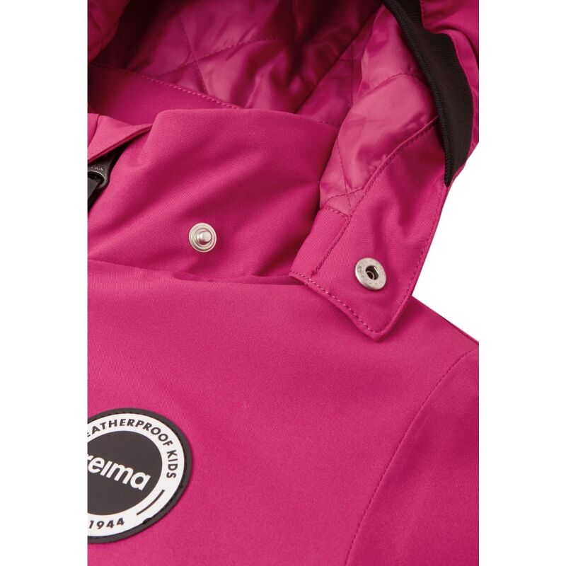 REIMA SYMPPIS 5100045B waterproof insulated jacket ReimaTec Rosy Berry