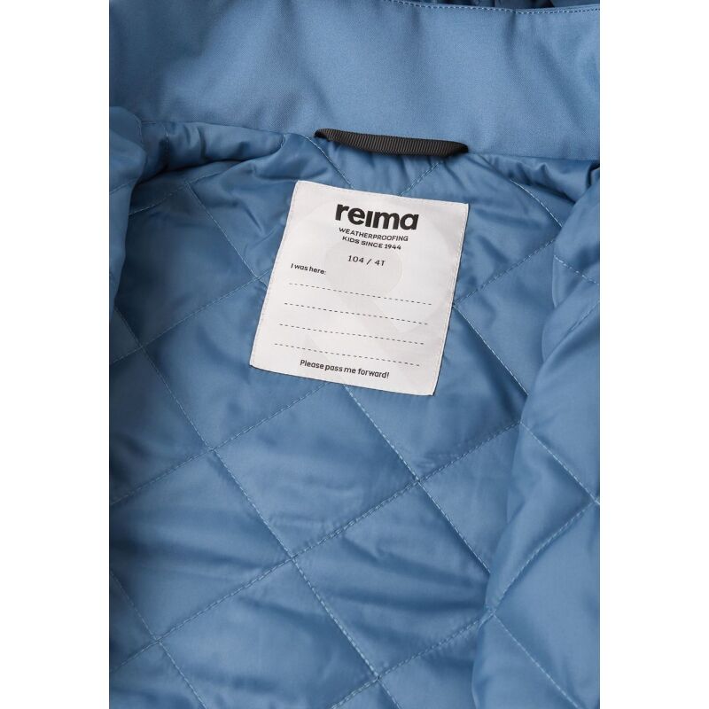 REIMA SYMPPIS 5100045B waterproof insulated jacket ReimaTec Blue Ocean